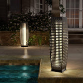 Rattan Outdoor Solar Light Weather Resistant